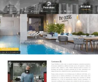 Pedralbes.com.do(Constructora Pedralbes) Screenshot