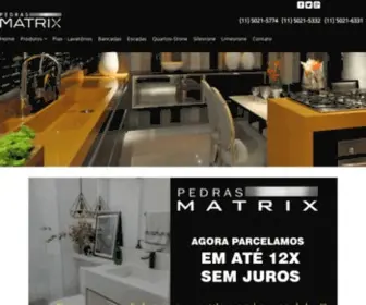 Pedrasmatrix.com.br(PEDRAS MATRIX) Screenshot