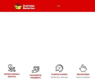 Pedrinhobateria.com.br(Tradição & Qualidade) Screenshot