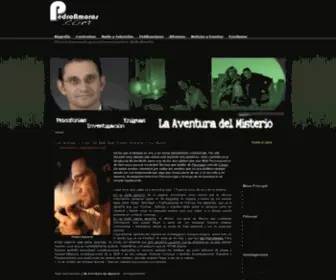 Pedroamoros.com(Psicofonías) Screenshot