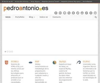 Pedroantonio.es(Pedro) Screenshot