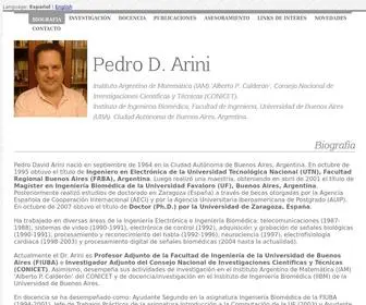 Pedroarini.com.ar(Pedro D) Screenshot