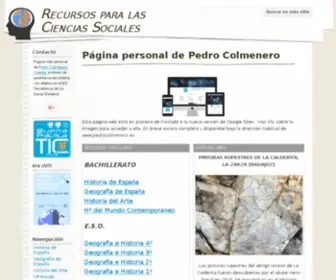 Pedrocolmenero.es(Recursos) Screenshot