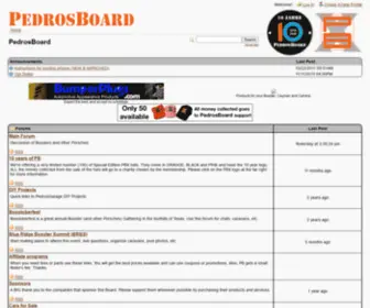 Pedrosboard.com(PedrosBoard) Screenshot