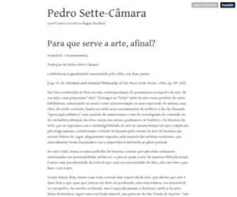 Pedrosette.com(Pedro Sette) Screenshot