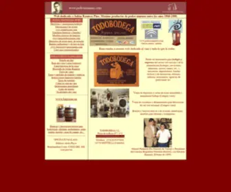 Pedroximenez.com(Portal tematico dedicado al vino) Screenshot