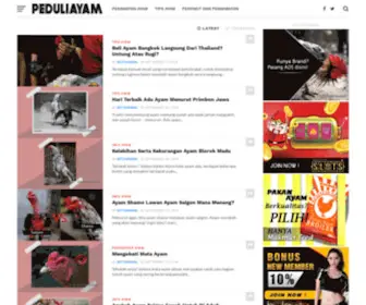 Peduliayam.com(Cek Blog Kami) Screenshot