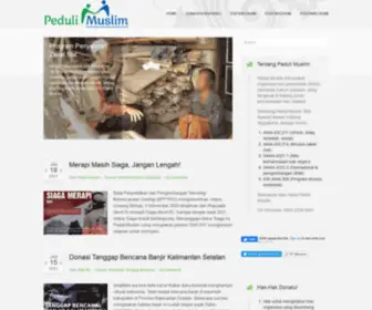 Pedulimuslim.com(PeduliMuslim) Screenshot