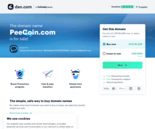 Peecoin.com(PeeCoin) Screenshot