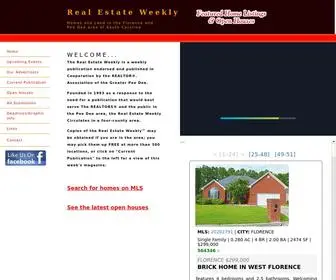 Peedeerealestateweekly.com(Real Estate Weekly) Screenshot