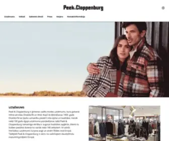 Peek-Cloppenburg.lv(Peek &amp; Cloppenburg) Screenshot