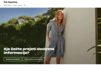 Peek-Cloppenburg.si(Sophisticated fashion) Screenshot