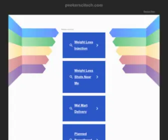 Peekerscitech.com(Peeker scitech) Screenshot