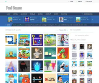 Peelgames.com(Peel Games) Screenshot
