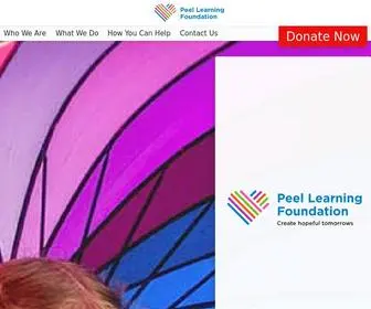 Peellearningfoundation.org(Peel Learning Foundation) Screenshot