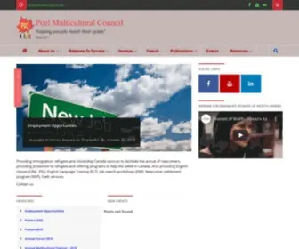 Peelmc.ca(Peel Multicultural Council) Screenshot