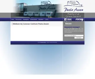 Peelo-Assen.nl(Caravan Centrum Peelo) Screenshot