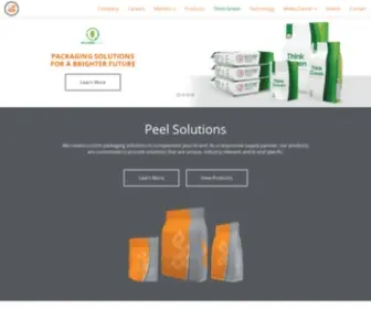 Peelplastics.com(Peel Plastics) Screenshot