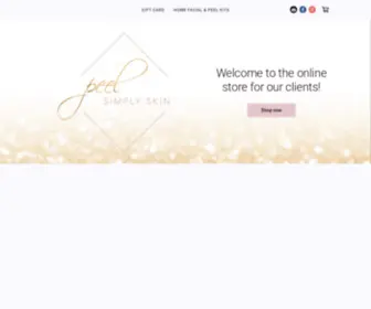 Peelsimplyskinshop.com(Peel Simply Skin Online Store) Screenshot