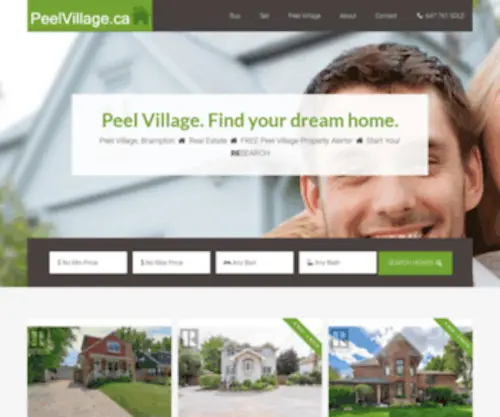 Peelvillage.ca(Peel village homes) Screenshot