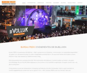 Peenonline.nl(Evenementen die bijblijven) Screenshot