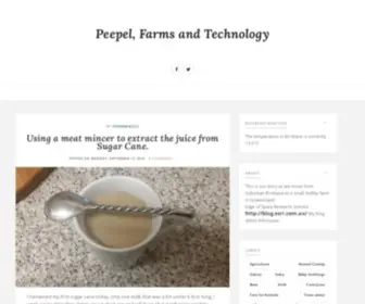 Peepel.com(Responsive Blogger Template) Screenshot