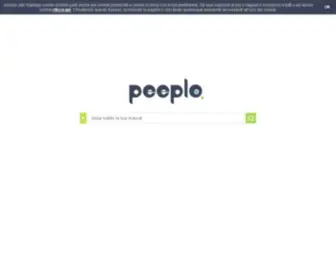 Peeplo.it(Il motore di ricerca Peeplo) Screenshot