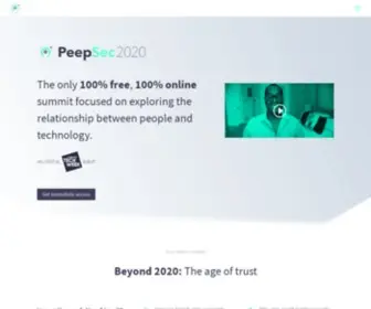 Peepsec.com(The PeepSec Summit) Screenshot