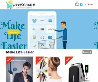 Peepsquare.com(Spreading happiness) Screenshot