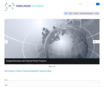 Peer2Peerpartners.com(Peer2Peer Partners Channel Performance Engine) Screenshot