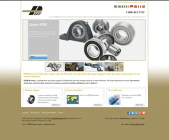 Peerbearing.com(PEER Bearing) Screenshot
