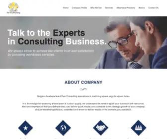 Peerconsulting.in(peerconsulting) Screenshot