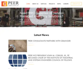 PeercPC.com(PEER Consultants) Screenshot