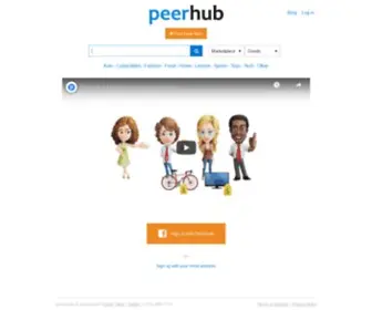 Peerhub.com(Peerhub) Screenshot
