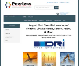 Peerlesselectronics.net(Peerlesselectronics) Screenshot