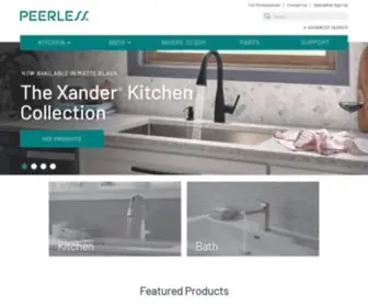Peerlessfaucet.com(Peerless Faucet) Screenshot