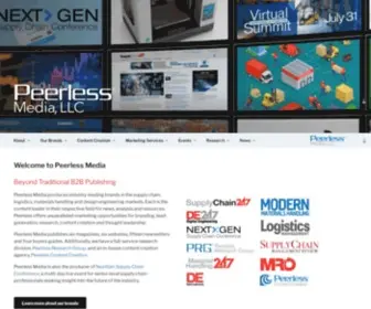 Peerlessmedia.com(Peerless media) Screenshot