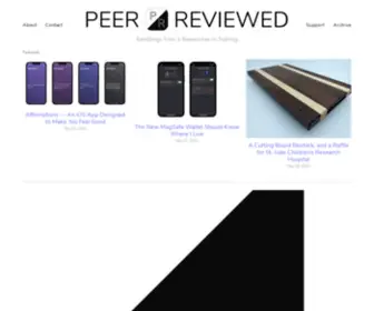 Peerreviewed.io(Peer Reviewed) Screenshot