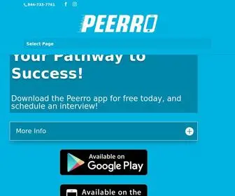 Peerro.com(Home) Screenshot