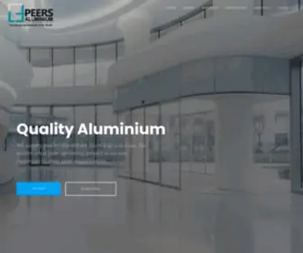 Peersaluminium.co.za(Peers Aluminium) Screenshot