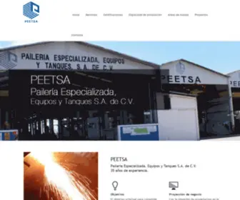 Peetsa.com(Pailería Especializada) Screenshot