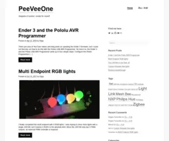 Peeveeone.com(Peeveeone) Screenshot