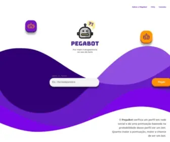 Pegabot.com.br(Pegabot) Screenshot