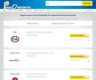 Pegadesconto.com.br(Cupons descontos) Screenshot