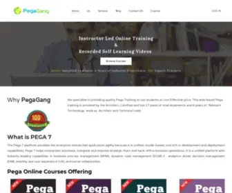 Pegagang.com(Pega Online Training) Screenshot