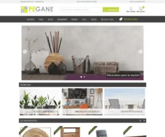 Pegane.com(Votre) Screenshot
