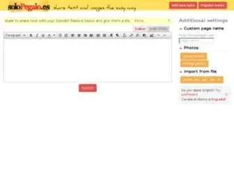 Pegarlo.es(pegarlo) Screenshot