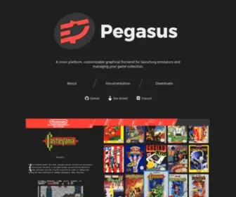 Pegasus-Frontend.org(Pegasus Frontend) Screenshot