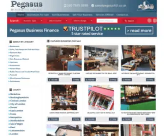 Pegasus101.co.uk(Businesses for Sale) Screenshot