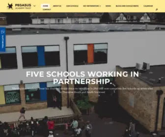 Pegasusacademytrust.org(The Pegasus Academy Trust) Screenshot